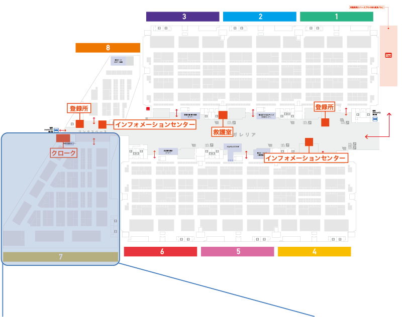 会場のご案内 東京ビッグサイト 東7ホール 小間番号：7N19